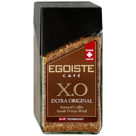 Кофе Egoiste X.O Extra Original In-Fi растворимый сублимированный 100 г