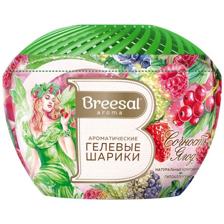 Шарики ароматические гелевые Breesal Fresh Drops Сочность ягод 215 г