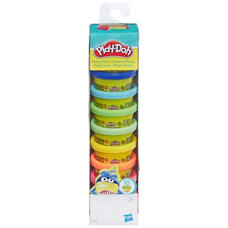 Набор для лепки Hasbro Play-Doh 10 цветов по 28 г