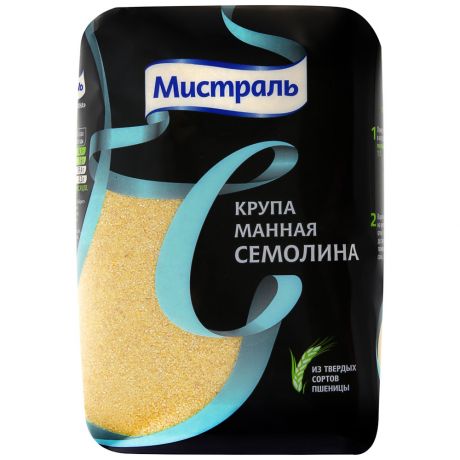 Крупа Мистраль манная Семолина 450 г