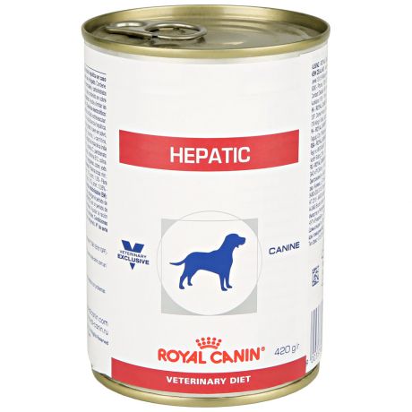 Корм Royal Canin Veterinary Diet для собак при заболеваниях печени, 420 г