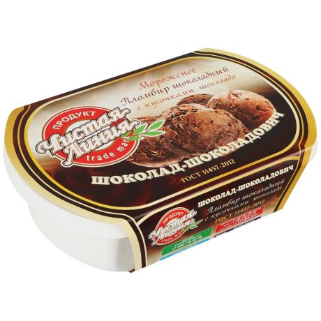 Мороженое Чистая линия Шоколад-Шоколадович 450 г