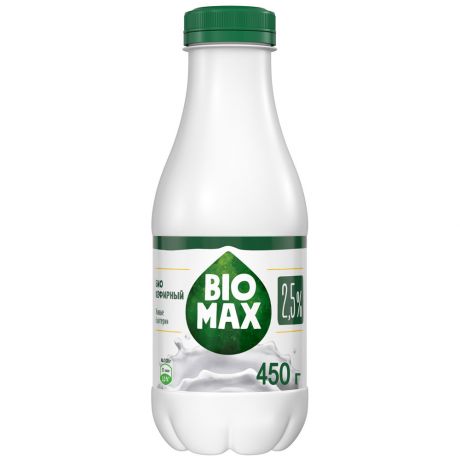Кефирный напиток BioMax 2.5% 450 г