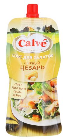Соус Calve сырный цезарь для салата, 230г