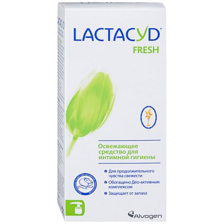 Гель для интимной гигиены Lactacyd Fresh с ментолом 200 мл