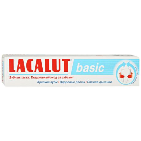 Зубная паста Lacalut Basic Уход за деснами75 мл