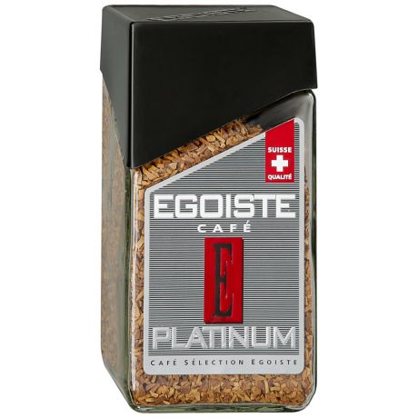 Кофе Egoiste Platinum растворимый сублимированный 100 г