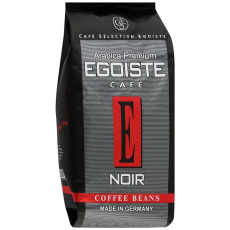 Кофе Egoiste Noir в зернах в вакуумной упаковке 1 кг