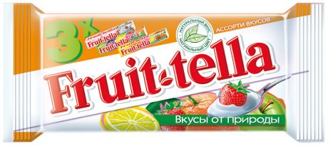 Конфеты жевательные Fruittella 41г 3шт