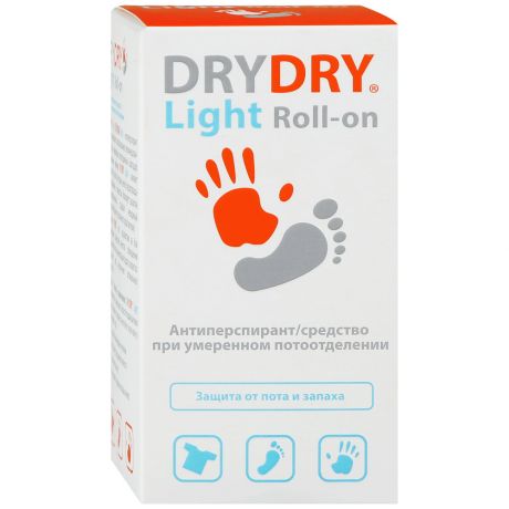 Антиперспирант Dry Dry Light от потоотделения, 50мл