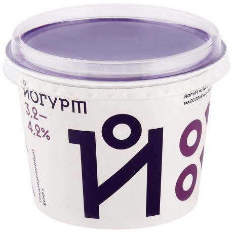 Йогурт Братья Чебурашкины традиционный 3.2-4.2% 200 г