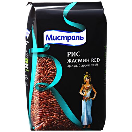 Рис Мистраль Жасмин Red красный ароматный, 500г