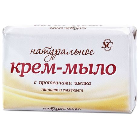 Крем-мыло Невская Косметика Натуральное с протеинами шёлка 90 г