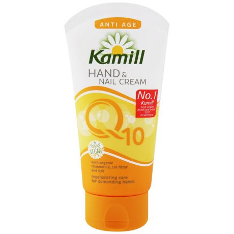 Крем Kamill Anti age Q10 для рук и ногтей, 75мл