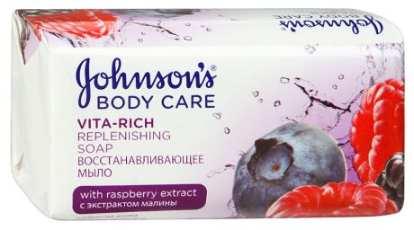 Мыло Johnson’s Vita-Rich с экстрактом Лесных ягод 0,125кг