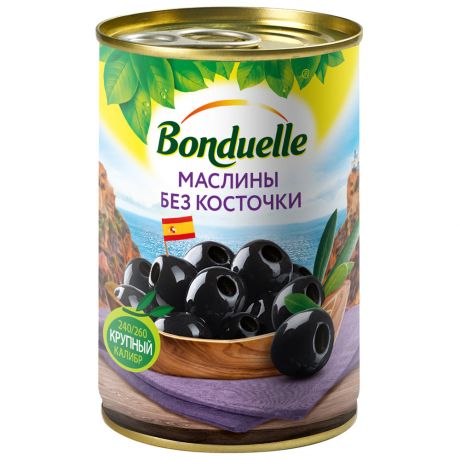 Маслины Bonduelle без косточки 300 г