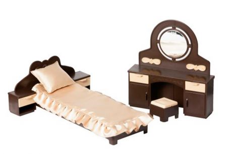 Игровой набор мебели Огонек Коллекция для спальни