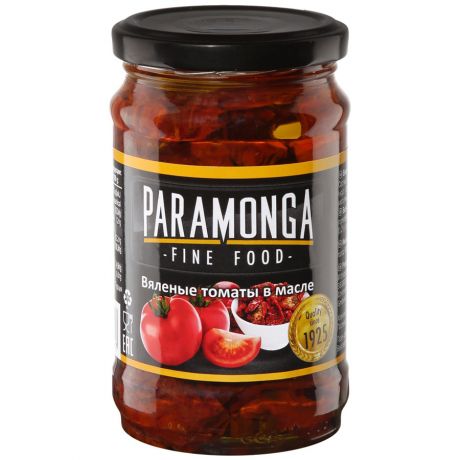 Вяленые томаты Paramonga в подсолнечном масле 295 г