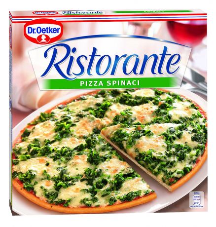 Пицца Dr.Oetker Ristorante Шпинат замороженная 390 г