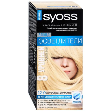 Краска для волос Syoss Color 12-0 Интенсивный осветлитель 115 +20г