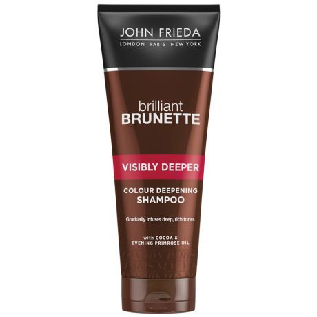 Шампунь John Frieda Brilliant Brunette Visibly Deeper для создания насыщенного оттенка темных волос 250мл