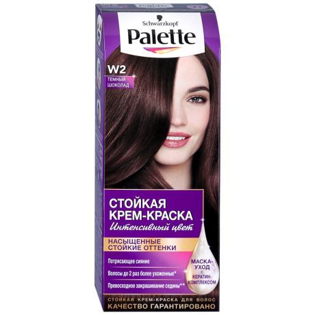 Краска для волос Palette PCC W2 Темный шоколад