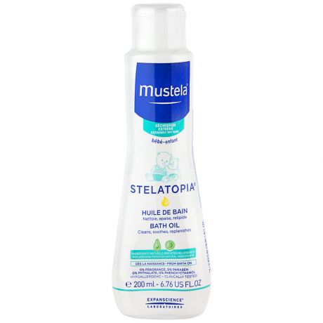 Масло для ванной детское Mustela Bebe 200 мл