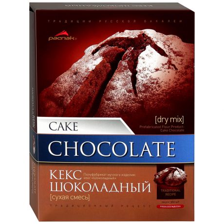 Кекс Распак Шоколадный сухая смесь 360г