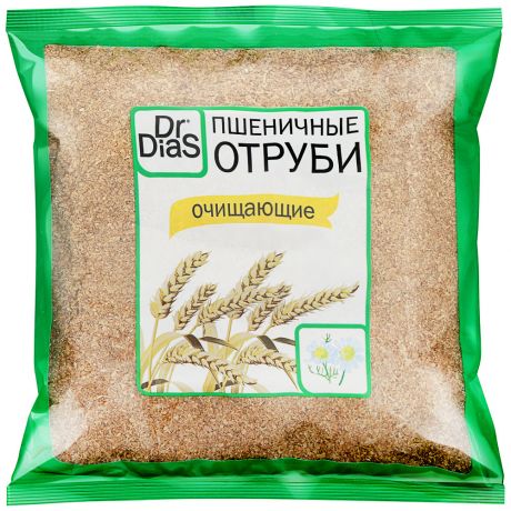 Отруби Dr.DiaS пшеничные очищающие, 200г