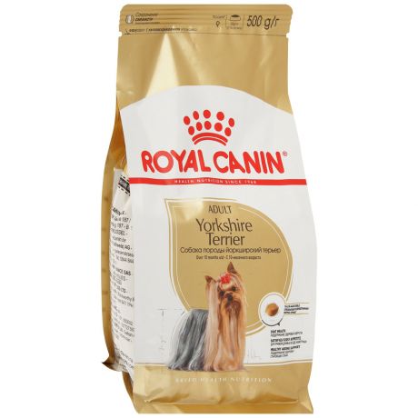 Сухой корм Royal Canin Adult Yorkshire Tirrier для собак от 10 месяцев и старше 0,5кг