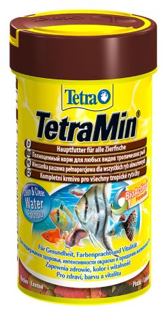 Корм TetraMin для тропических рыб хлопья 100мл
