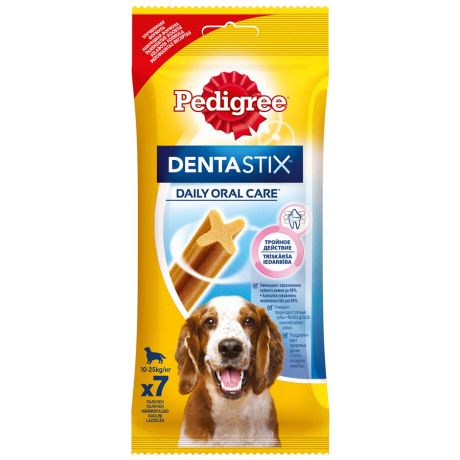 Лакомство для собак Pedigree Dentastix для ухода за зубами, 180г