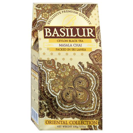Чай Basilur Masala Chai черный листовой с пряностями 100 г