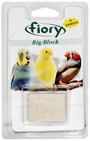 Био-камень для птиц Fiory Big-Block с селеном 55г