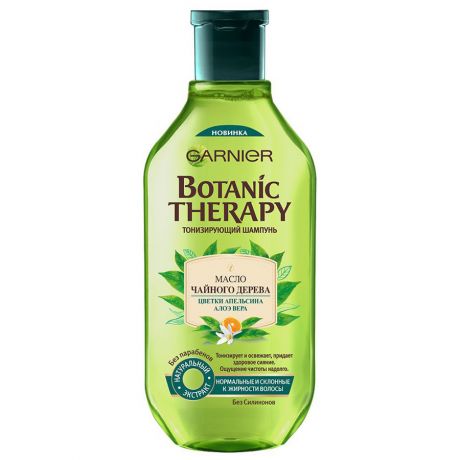Шампунь для волос Garnier Botanic Therapy масло Чайного дерева 400мл