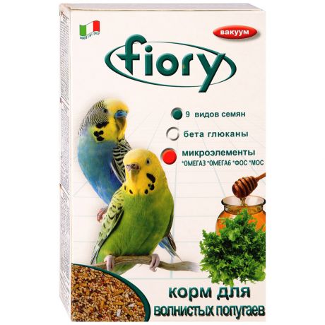 Корм Fiory для волнистых попугаев Pappagallini 1кг