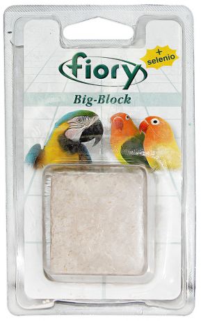 Минеральная подкормка для птиц всех видов Fiory Big-Block с селеном 100г