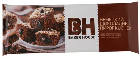 Пирог Baker House Немецкий Шоколадный бисквитный 350г