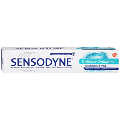 Зубная паста Sensodyne Глубокое очищение 75 мл
