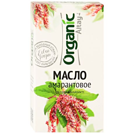 Масло Organic life амаранта, 100мл