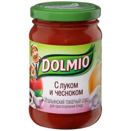 Соус Dolmio Итальянский томатный с луком и чесноком 0,21кг