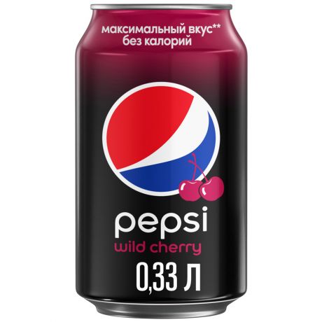 Напиток газированный Pepsi Wild Cherry 0.33 л