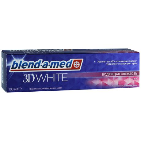 Зубная паста Blend-a-med 3D White Бодрящая свежесть 100 мл
