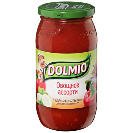 Соус Dolmio Итальянский томатный Овощное ассорти 0,5кг