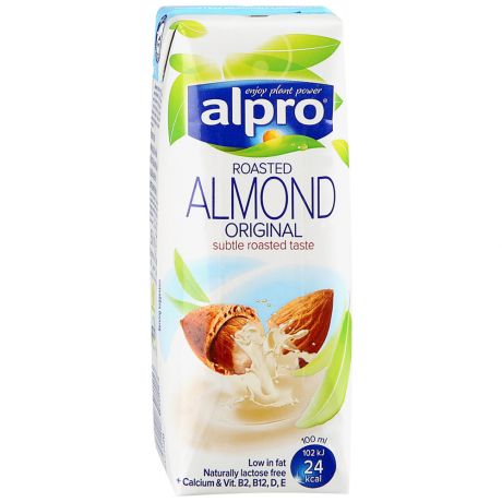 Напиток Alpro миндальный обогащенный кальцием и витаминами 250 мл