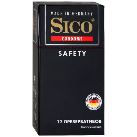 Презервативы Sico Safety классические 12 штук