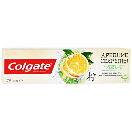 Зубная паста Colgate Древние секреты безупречная свежесть уход за деснами 75 мл