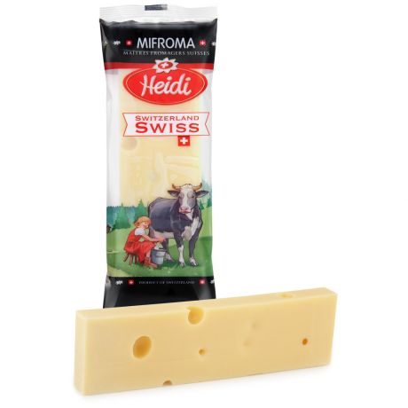 Сыр твердый Heidi Швейцарский из Швейцарии 46% 170 г