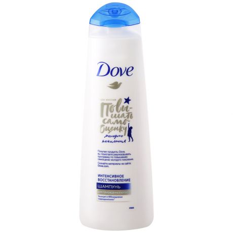 Шампунь для волос Dove Hair Therapy "Интенсивное восстановление", 380мл