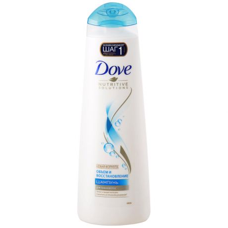 Шампунь для волос Dove Hair Therapy "Объем и восстановление", 380мл